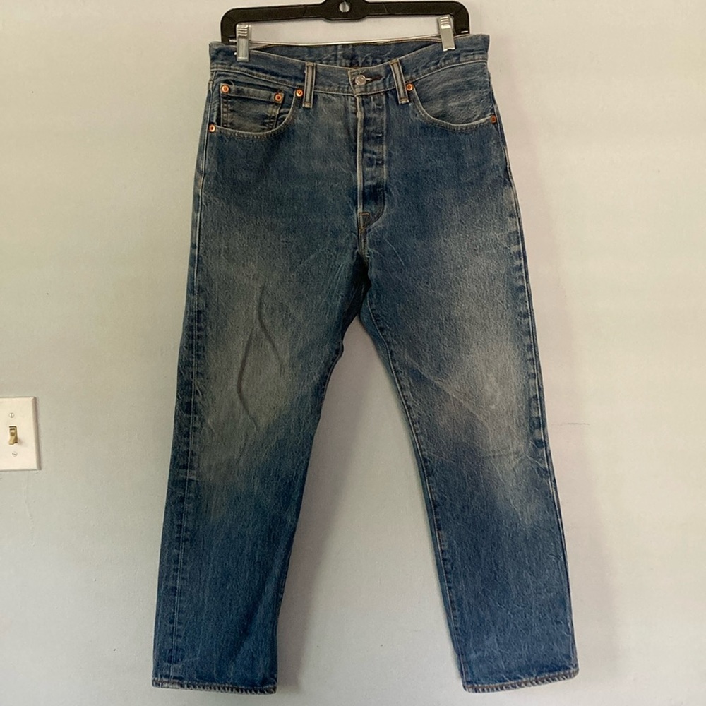 Levi’s 501s Classic Blue Denim Jeans